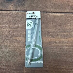 M&G Mechanical Pencil 0.7mm Silver New Metal Knurled Grip AMPY9403